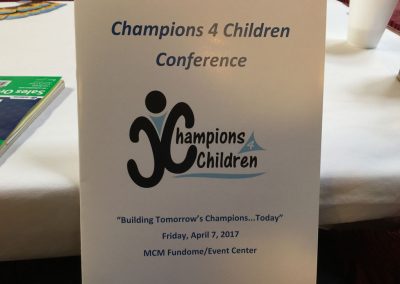 Champions 4 Children Conference